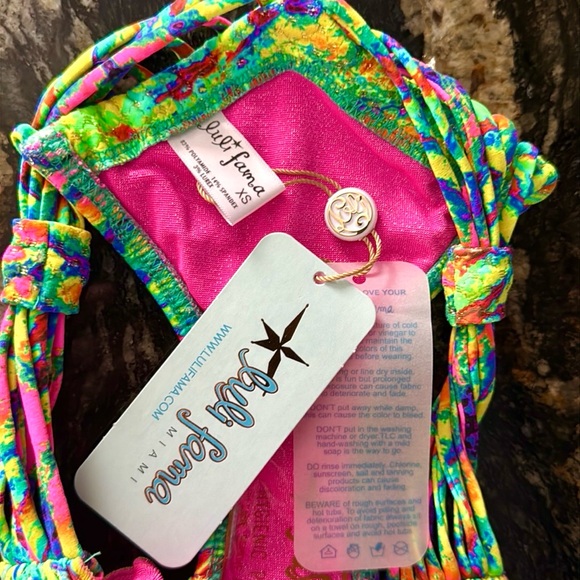 Luli Fama Oasis Babe Strappy Ruched Back Bottom - Picture 14 of 15